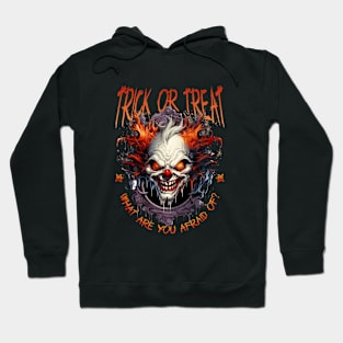 Trick or Treat Halloween Clown Hoodie